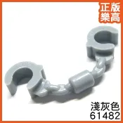 樂高 LEGO 淺灰色 手銬 小偷 警察 人偶 配件 61482 4641048 城市 街景 Gray Handcuff