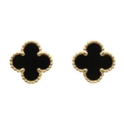 【DOKODEMO】【二手】梵克雅寶 (Van Cleef & Arpels) Sweet Alhambra 縓瑪瑙耳環 VCARA44900 K18（黃金）Sweet Alhambra 縝瑪瑙耳環
