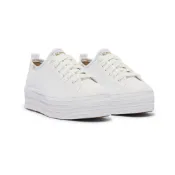 【nice】Keds TRIPLE UP LEATHER 小心機厚底皮革綁帶休閒小白鞋 WH61626