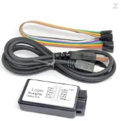 Usb 邏輯分析儀 24M 8CH 微控制器 ARM FPGA 調試工具 24MHz、16MHz、12MHz、8MHz、