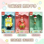  ❤️臺灣出貨❤️海綿寶寶創意橡皮擦派大星章魚哥可愛造型可愛學生文具桌面擺件