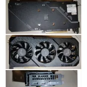 華碩 ASUS TUF Gaming GTX1660 Super 6G 三風扇 遊戲顯示卡 已烤機20分鐘 功能正常