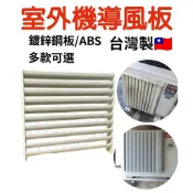 🔥現貨快速出貨🔥導風罩冷氣室外機導風罩(可調式葉片) 附白鐵螺絲 分離式冷氣室外機專用 可調式葉片 導風罩 擋風板