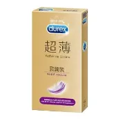 【Durex 杜蕾斯】超薄勁潤裝保險套 5入/盒