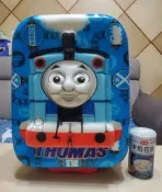 THOMAS湯瑪士小火車16吋立體拉桿行李箱 學生拉桿書包 9成9新少用廉讓 高約42cm 寬約30cm 深約21cm
