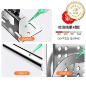 【可開發票】【口碑推薦】廚房304不鏽鋼壁掛架碗碟鍋架免打孔掛件收納掛鉤刀架瀝水置物架【满额免運】