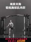 愛家生活館 {可打統編 超低價}大飛鳥龍門架健身家用多功能器材商用單邊小飛鳥綜合訓練器械引體