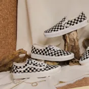 [現貨] 韓國代購 正品 VANS Old Skool 棋盤格 懶人鞋 踩腳 環保材質 男女帆布鞋 情侶板鞋 情侶鞋