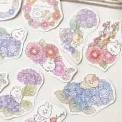 軟綿綿的大貼紙八代/共10款/防水貼紙
