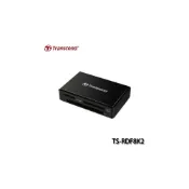 (店+)【Transcend 創見】RDF8 高速USB 3.1 多合1讀卡機 黑色 (TS-RDF8K2)