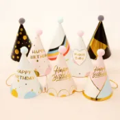 【芽米栗】最快隔日到 毛球生日帽 派對帽 生日帽 生日帽子 慶生道具 生日道具 壽星帽 生日快樂帽 慶生帽 生日拍照