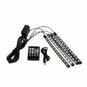 (店+)車內氣氛燈 USB/點菸器 汽車氣氛燈 LED汽車氣氛燈 汽車氛圍燈 車用氣氛燈 車用氛圍燈 腳底氛圍燈