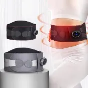 【暖物集】五檔溫控熱敷護腰帶 石墨烯加熱按摩束腰帶 無線智能腰腹熱敷墊 生理期暖宮帶 暖腹帶 腰部按摩器