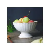 (店+)日本製 職人手工製作 益子燒 刻紋冰淇淋碗  KINARI  剉冰碗 水果碗 甜品碗 甜點缽 涼菜缽