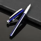 【上品名筆工藝坊】英雄253A 寶藍色 硬筆暗尖鋼筆（#253A）