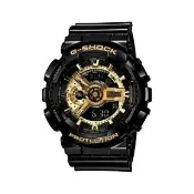【CASIO 卡西歐】G-SHOCK/耀眼奪目時尚腕錶(黑*金/GA-110GB-1A)
