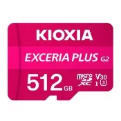 【KIOXIA  鎧俠】EXCERIA PLUS G2 MicroSDXC UHS-I U3/V30 512GB 記憶卡