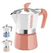 【PEDRINI】義大利 Mymoka義式摩卡壺 3杯 / 濃縮咖啡壺 摩卡咖啡壺 espresso