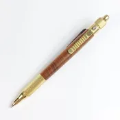 台灣櫸木按壓原子筆/手工原子筆/KOBE手工筆