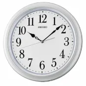 大高雄鐘錶城 seiko SK037 精工鐘 (QXA680S) 優雅風格阿拉伯數字黑白標準鐘/32.4*4.5cm｜樂天領券現折★全館特惠中★指定刷卡回饋10%