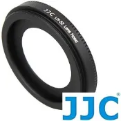JJC Canon副廠太陽罩LH-52(金屬,可接52mm濾鏡;相容佳能原廠ES-52遮光罩)適EF 40mm f2.8和EF-s 24mm f/2.8 STM 1:2.8