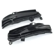 新貨優選福特福克斯懞迪歐緻勝翼虎金牛座銳界一抹藍後視鏡流水一抹白改裝後視鏡 後照鏡 照後鏡 後視鏡方嚮燈 LED流水燈