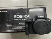 [高雄明豐] 公司貨 95新 Canon  EOS R50 快門次小於2000 功能都正常 有保固一年 [MZEK]