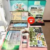 全新現貨《方舟動物園》+《海洋世界》擴充套件今年最火德式桌遊聚會