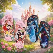 【havaianas 哈瓦仕】兒童拖鞋 女童 男童 艾莎Elsa 安娜 公主拖鞋 花木蘭 小美人魚 人字拖 兒童夾腳拖