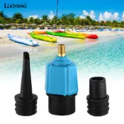 洛陽牡丹 新型橡皮艇充氣床浮排浮床獨角獸游泳圈等充氣玩具氣閥轉接頭