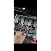喜美八代原廠霧燈H11led燈泡直上3000k黃金色