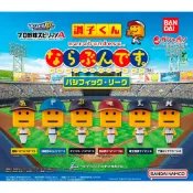 sightme看過來購物城 【日本正版】全套6款 野球魂A 調子君 太平洋聯盟 實況野球 扭蛋 轉蛋 排隊公仔 軟銀鷹 火腿鬥士 歐力士猛牛 BANDAI 萬代 - 865787