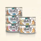 現貨 litomon怪獸部落 無膠鮮肉煲 80g補水湯罐 無膠鮮肉煲 鮮肉湯罐 濃郁高湯＋鮮嫩肉塊 犬貓都可食用