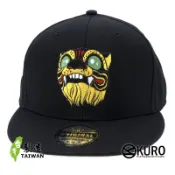 KURO-SHOP-金虎爺潮 金好野 潮流板帽-棒球帽 潮流帽(側面可客製化)