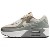 (店+)【NIKE 耐吉】FD4328-108 Nike Air Max 90 舒適百搭耐磨 低幫 休閒跑步鞋 女款 淺灰色 nike女鞋 運動鞋女 休閒鞋