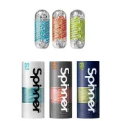 【隔日到貨】TENGA SPINNER 自動迴轉旋吸自慰杯 波刀紋/六角槍/圓盤盾 飛機杯 旋吸杯 情趣精品