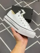 【可免費開收據】匤威 Converse  Chuck 1970 皮面 增高 厚底 滑板 男 女 運動 休 閒 白色