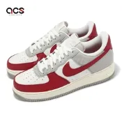 Nike 休閒鞋 Air Force 1 07 LV8 男鞋 女鞋 紅 灰 白 Gym Red Toe AF1 HJ9094-012