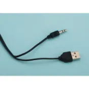 v3 AUX 充電音源線 Mini USB T型接口 MP3音箱接手機 電腦