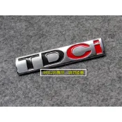 Ford 福特 TDCI 柴油渦輪增壓 進口ABS 車貼 尾門貼 裝飾貼 葉子板 隨意貼 烤漆工藝 立體刻印 強力背膠