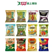 愛買線上購物 華元洋芋片/零食系列(玉米脆餅/蚵仔煎/布列塔尼鹽味/鹹蔬餅/真魷味/波的多洋芋片)(56-82G/包)【愛買】