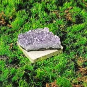 能量擺飾-原皮原礦幾何夢幻紫 紫晶簇 紫水晶 財運水晶 快速出貨