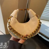 寓偉 小眾設計迷你手提餃子包包女2026春季新款個性潮流百搭單肩斜挎包