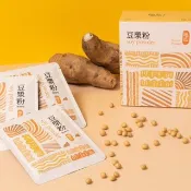 台灣地瓜豆漿粉隨身包七入組