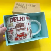 (僅剩一)【正貨/現貨】印度India空運帶回🇮🇳德里(Delhi)-星巴克Starbucks城市杯/馬克杯-環遊世界