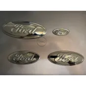 鈦黑立體字體 FORD FOCUS MK4.5 MK4 KUGA MK3 車標 方向盤標 獨賣款