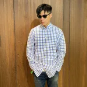 美國百分百【全新真品】J.crew 長袖襯衫 JC 休閒 棉 格紋襯衫 上衣 兩色 XS、S號 C532