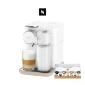 【Nespresso】膠囊咖啡機Gran Lattissima 清新白/贈咖啡組
