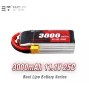 亞丁2 BT倍特 3S 3000mah 11.1V 25C 美嘉欣14207 14210 ...遙控高速越野車專用電池