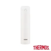 THERMOS膳魔師 超輕量彈蓋 不鏽鋼真空保溫瓶0.4L(JNI-401-MVAN)